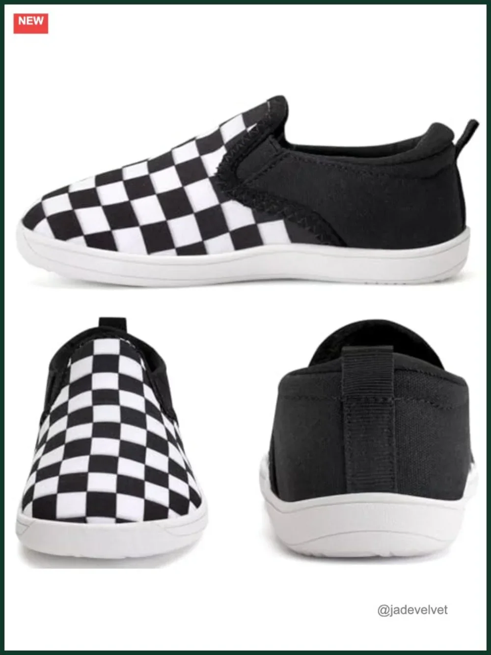 Toddler Wide Barefoot Slip On Sneakers Canvas Zero Drop Sole